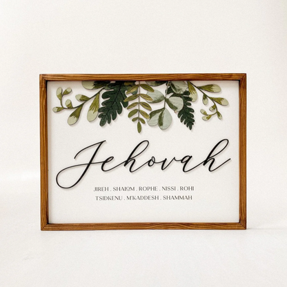 Wall Frame - Jehovah