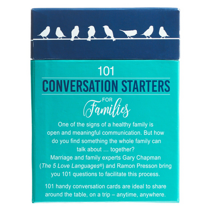 101 Conversation Starters for Families (CVS006)