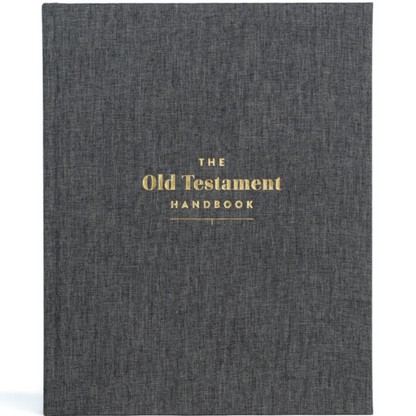 The Old Testament Handbook, Charcoal Cloth Over Board