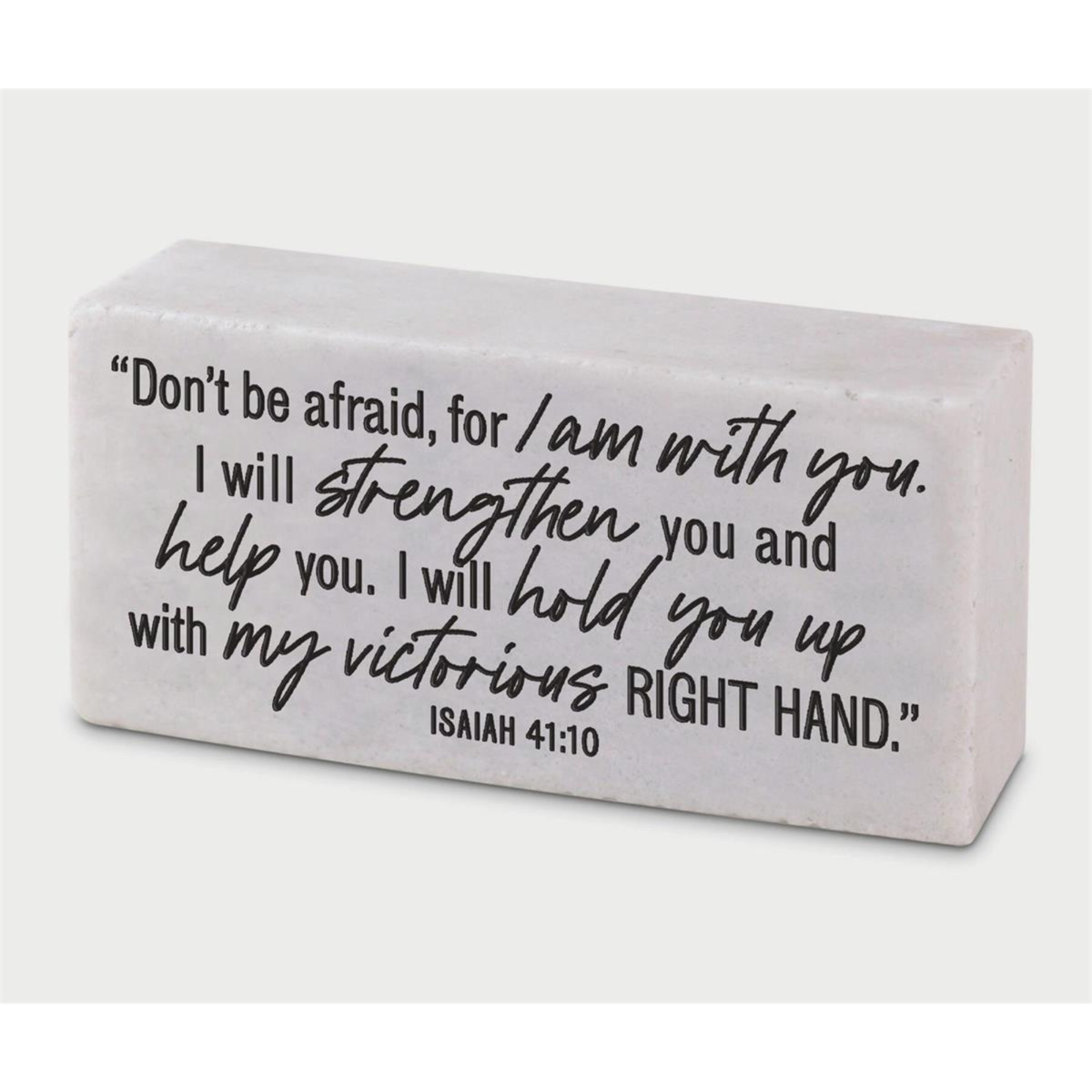 Scripture Block Plaque
