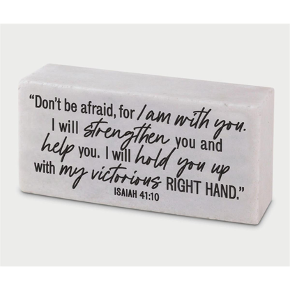 Scripture Block Plaque