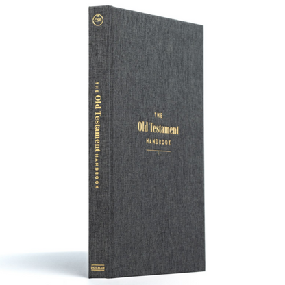 The Old Testament Handbook, Charcoal Cloth Over Board