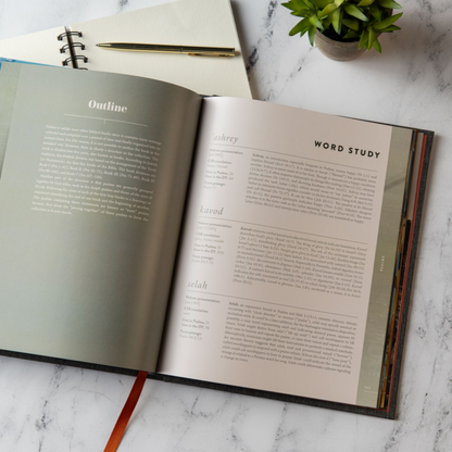 The Old Testament Handbook, Charcoal Cloth Over Board