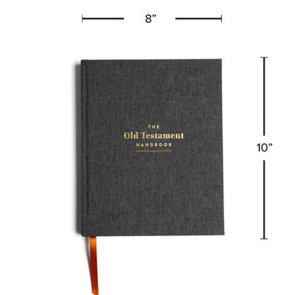 The Old Testament Handbook, Charcoal Cloth Over Board
