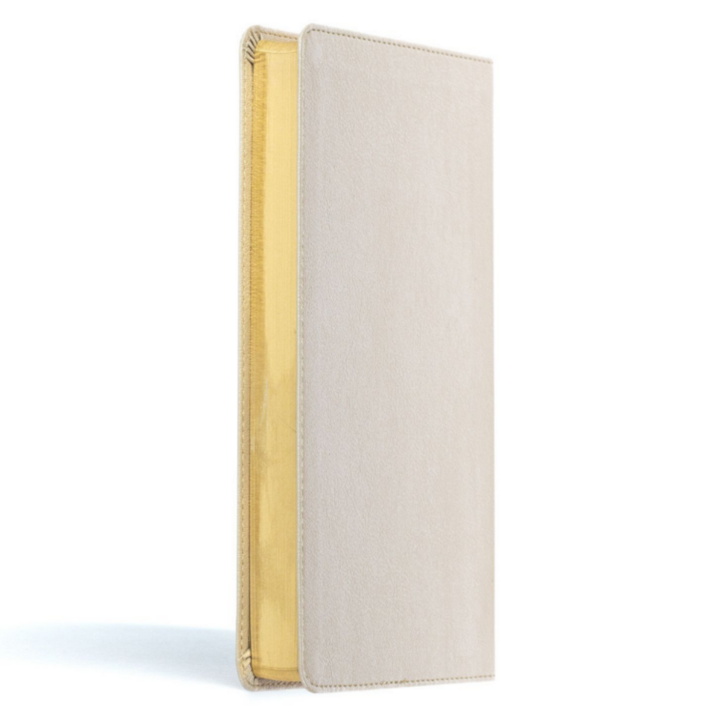 KJV Thinline Bible--LeatherTouch, gold