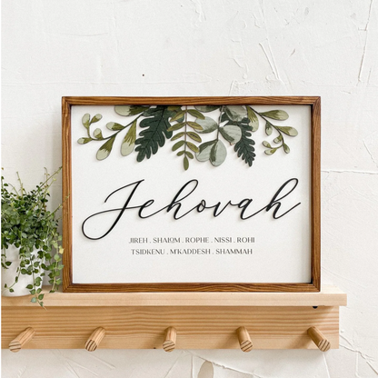 Wall Frame - Jehovah