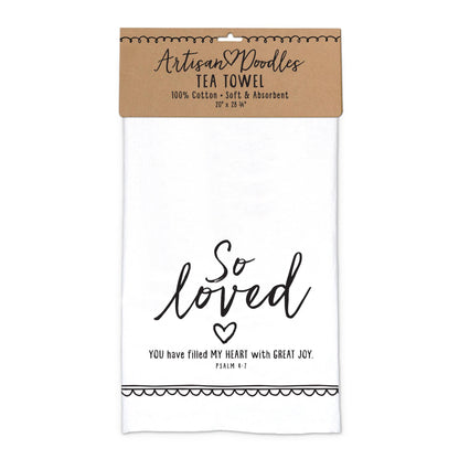 Tea Towel - Artisan Doodles