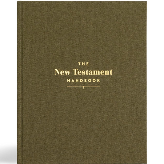 The New Testament Handbook, Sage Cloth-Over-Board