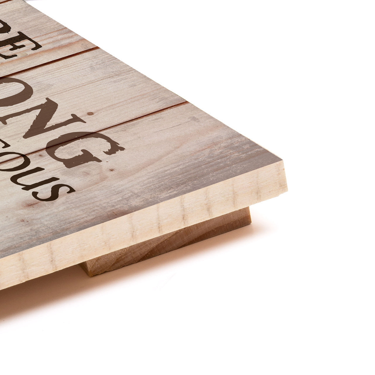 Pallet Wall Decor - Be Strong & Courageous (PNL0079)