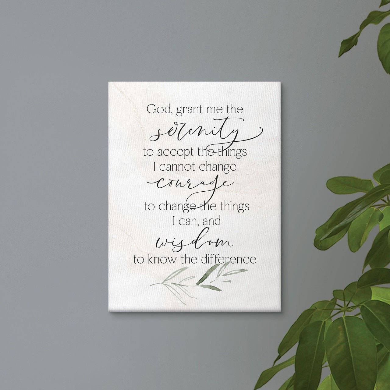 Canvas - Serenity Prayer (CVS0270)