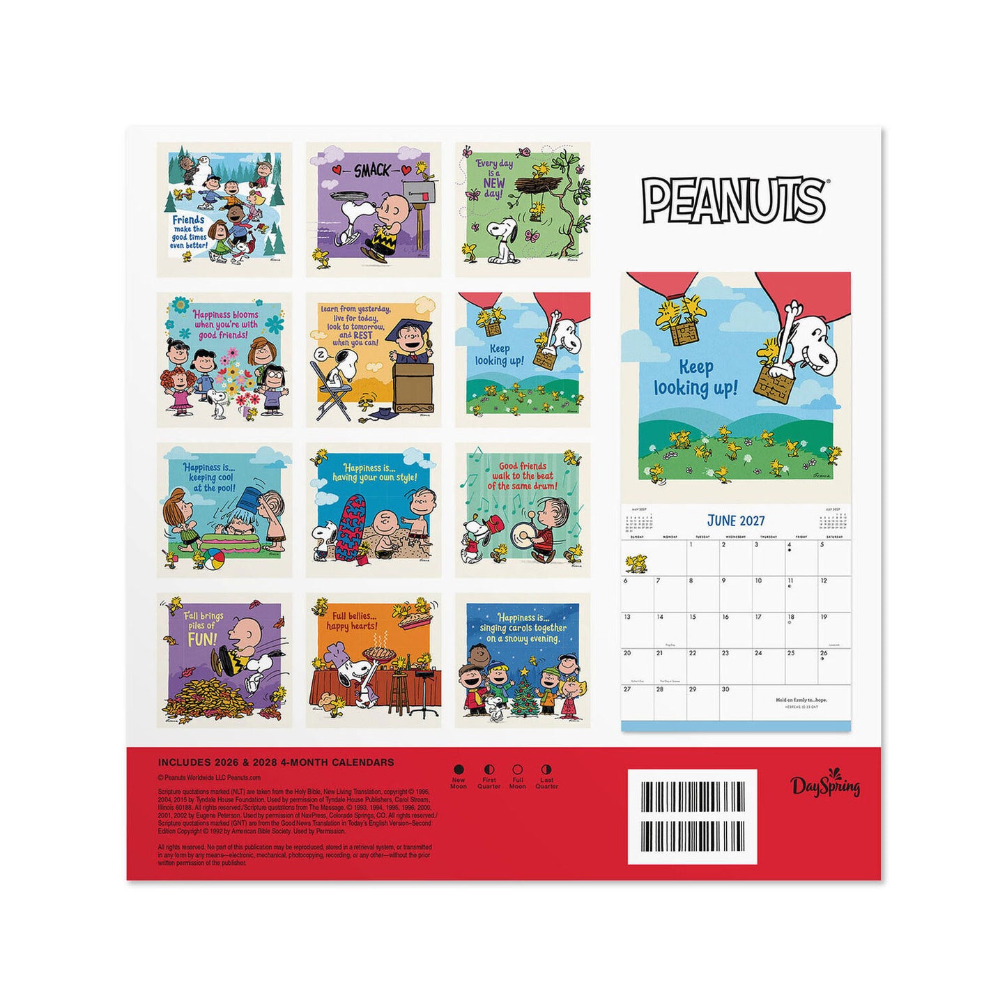 2027 Wall Calendar - Peanuts
