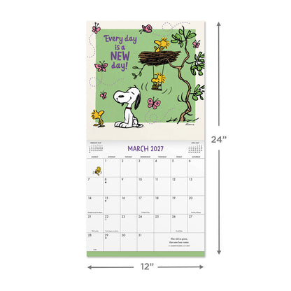 2027 Wall Calendar - Peanuts
