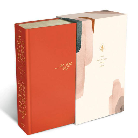 NLT Life Application Study Bible (Third Ed), Hardcover Cloth, Coral