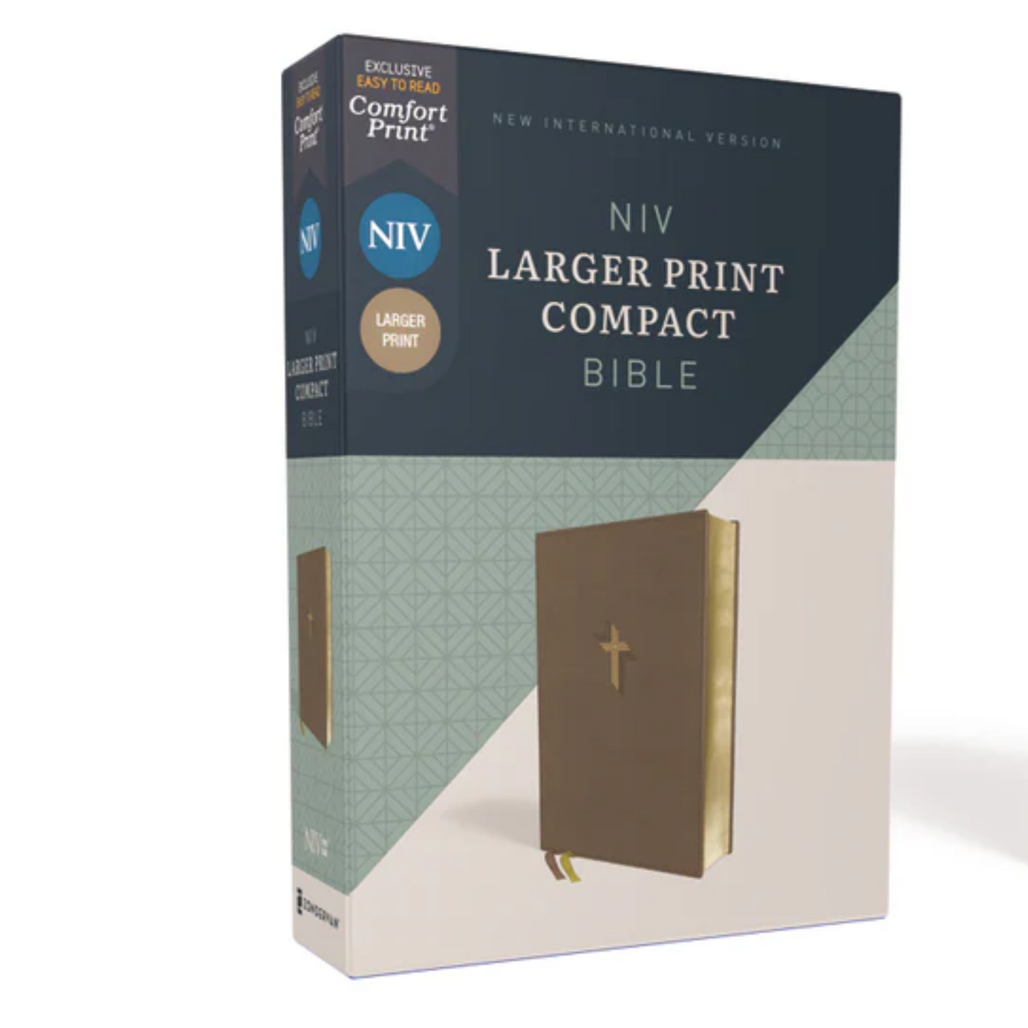 NIV-Larger Print Compact Leathersoft