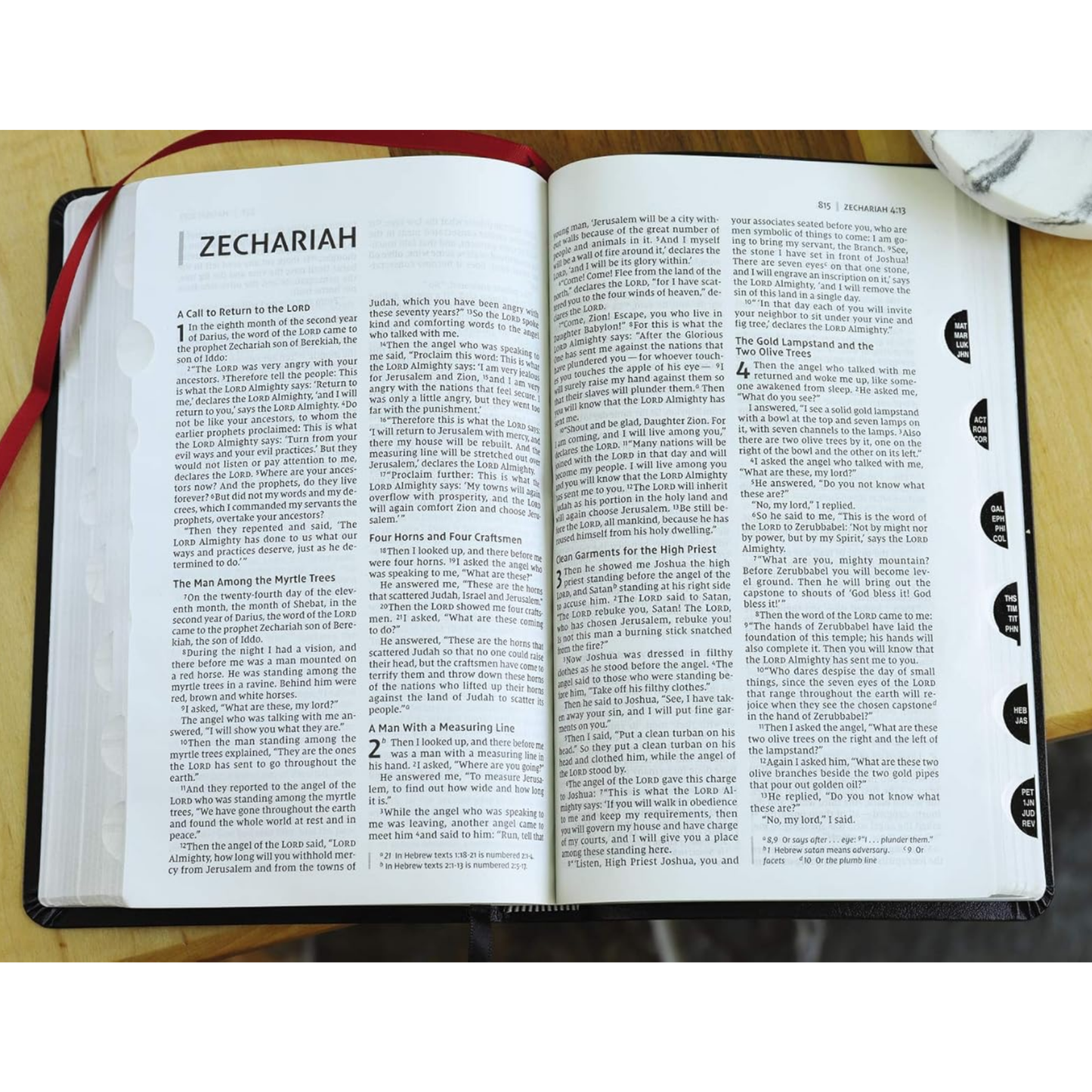 NIV, Thinline Bible, Bonded Leather, Indexed