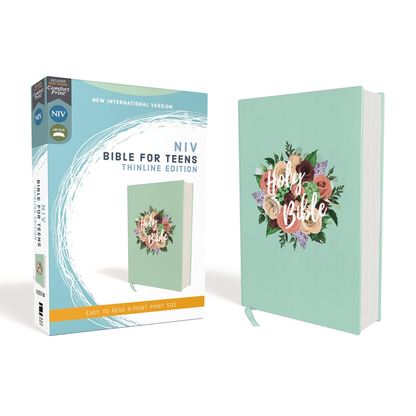 NIV, Bible for Teens, Thinline Edition, Floral (Hardcover)
