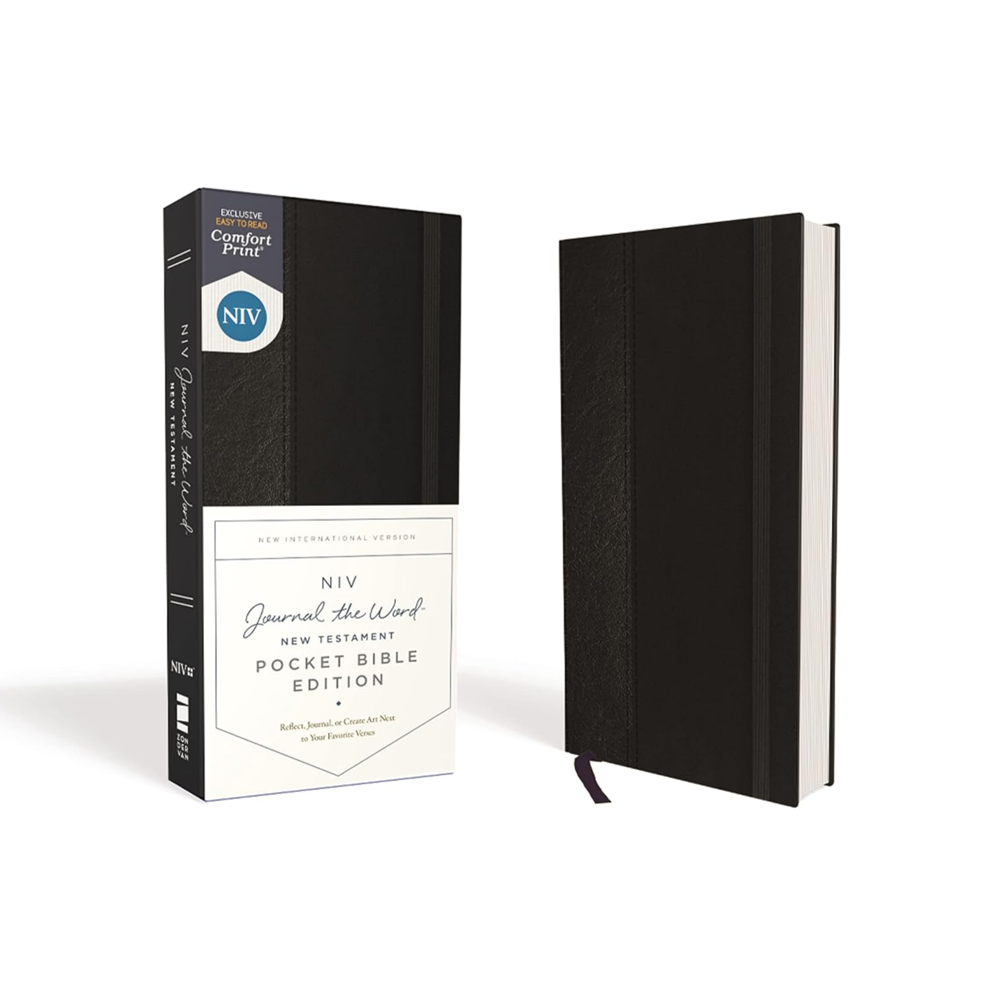 NIV, Journal the Word New Testament, Pocket Bible Edition (Hardcover)