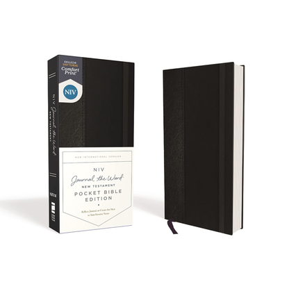 NIV, Journal the Word New Testament, Pocket Bible Edition (Hardcover)