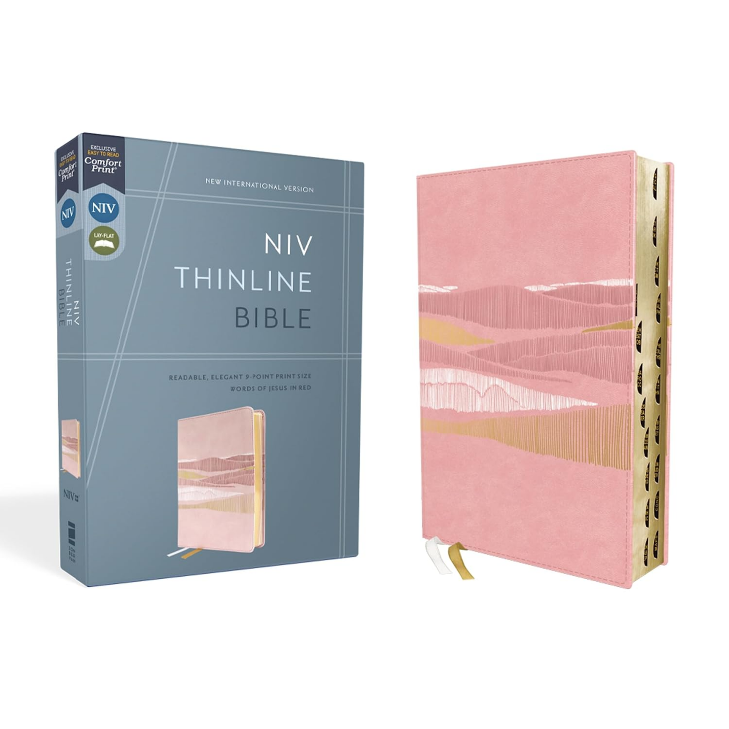 NIV, Thinline Bible, Leathersoft, Indexed