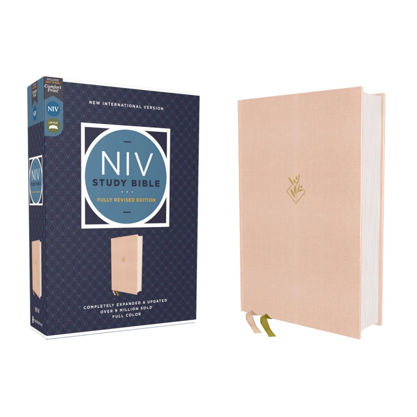 NIV Study Bible, Fully Revised Edition, Pink Hardcover
