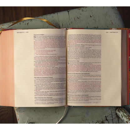NIV, Artisan Collection Bible, Cloth over Board, Red Letter, Comfort Print