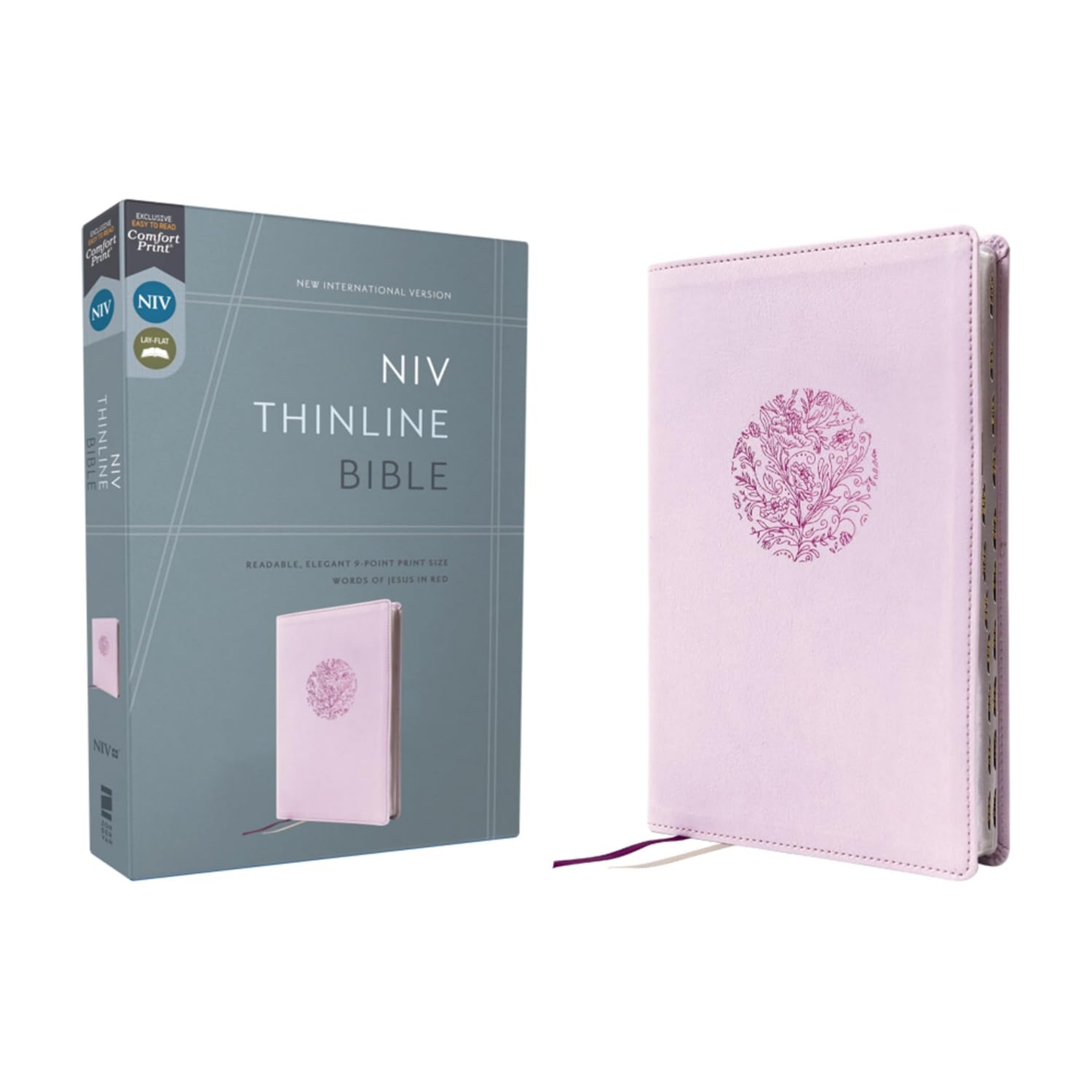 NIV, Thinline Bible, Leathersoft, Indexed