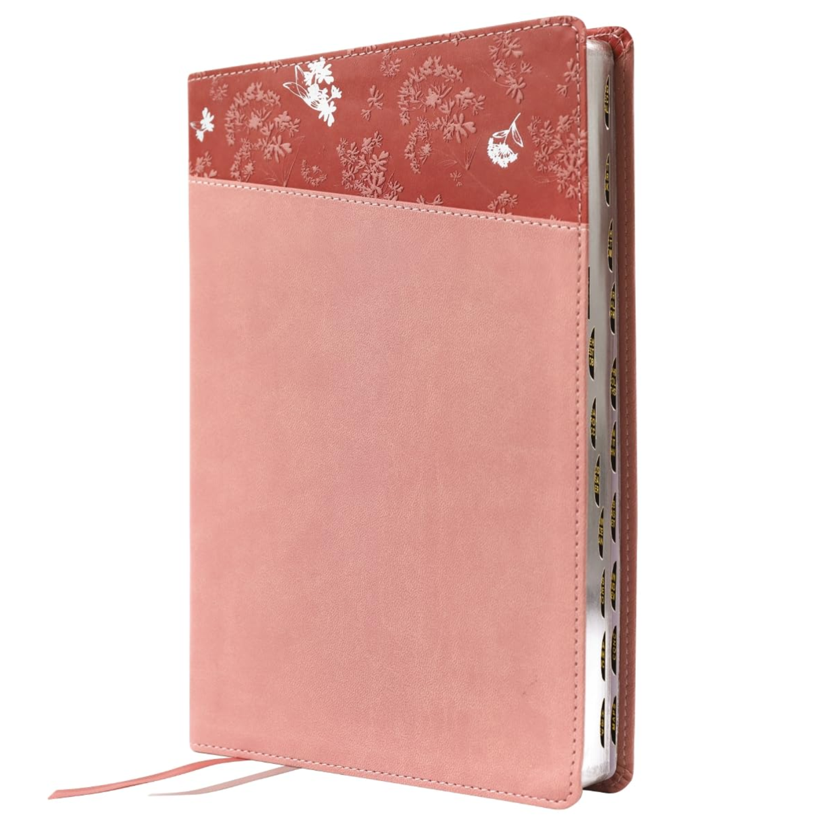 NIV Thinline Bible, Large Print, Pink Leathersoft (Indexed)