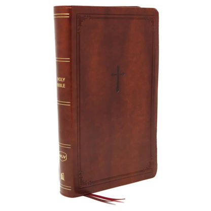 NKJV, End-of-Verse Reference Bible, Personal Size Large Print, Leathersoft