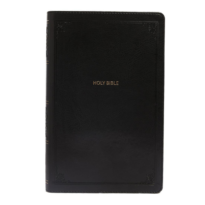 NKJV, End-of-Verse Reference Bible, Personal Size Large Print, Leathersoft