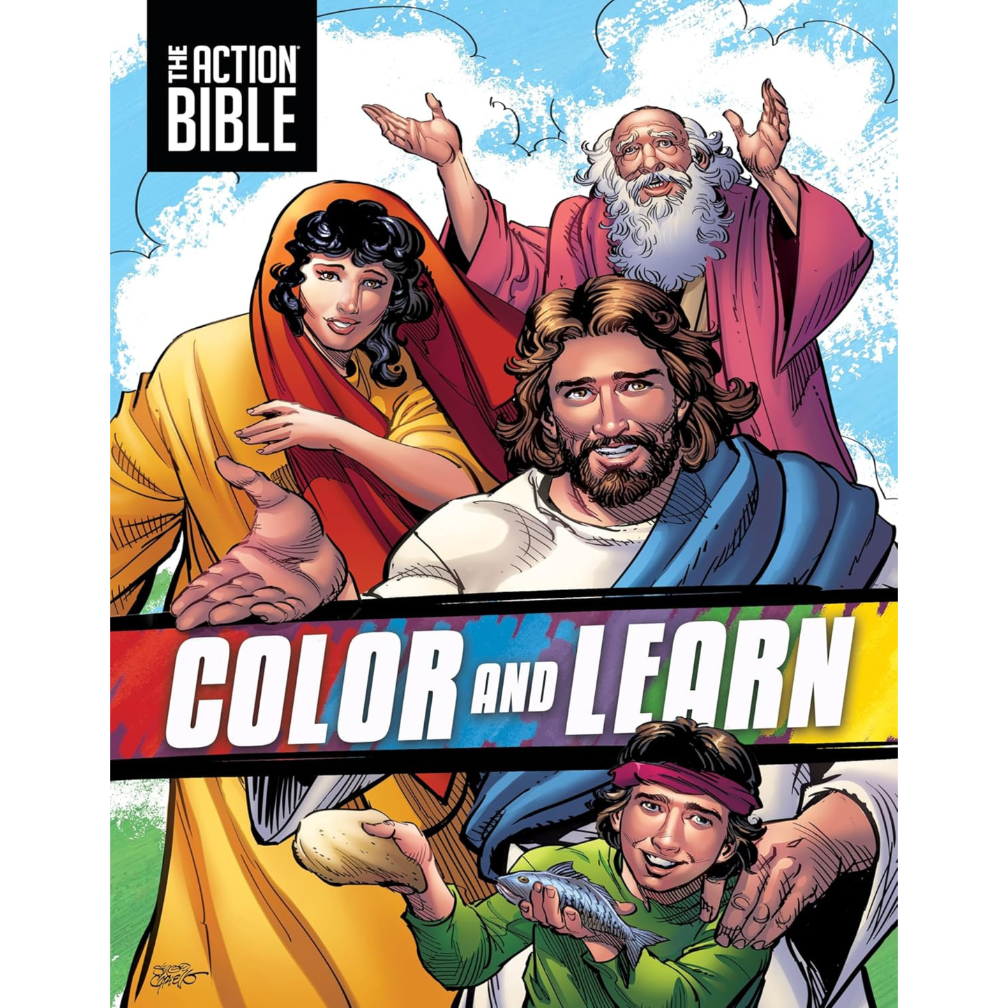 The Action Bible Color and Learn (Action Bible Series)