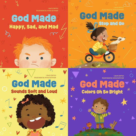 God Made All Of Me Series Boardbook