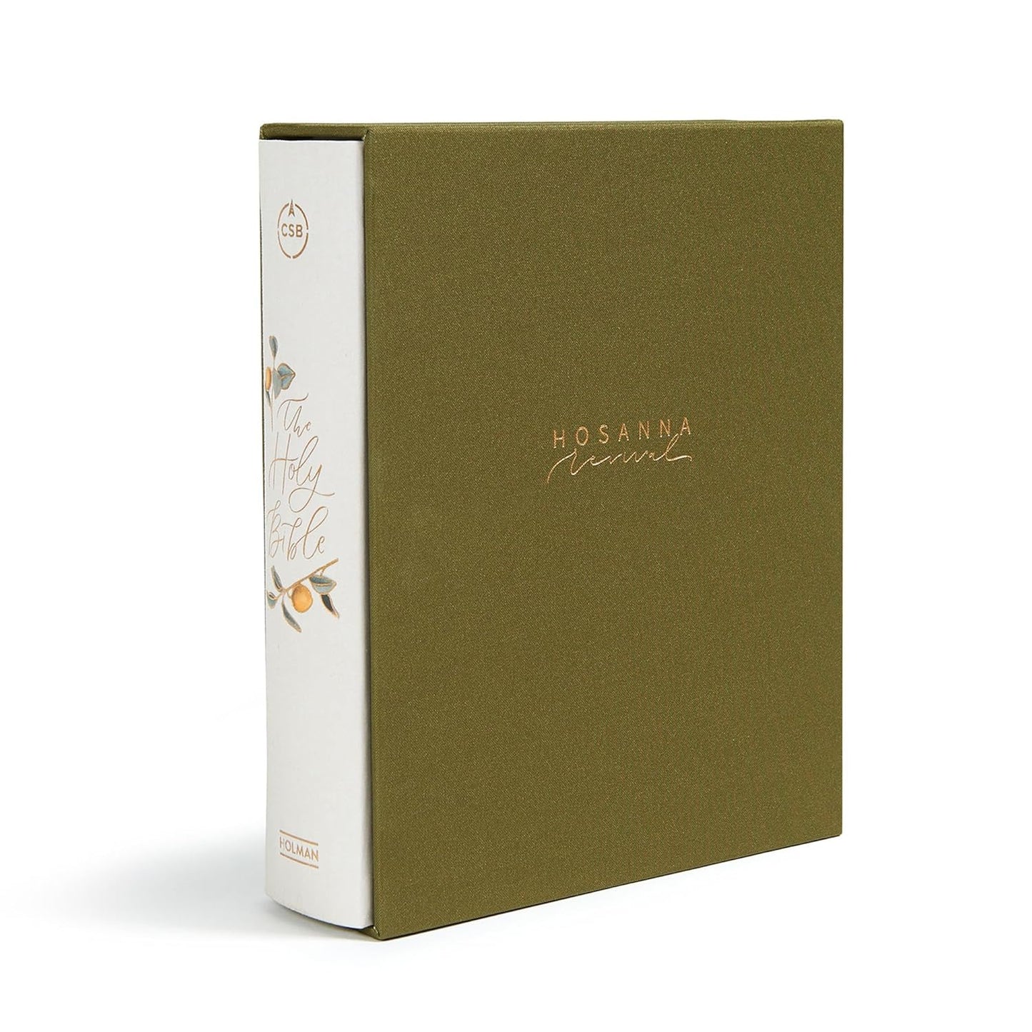 CSB Notetaking Bible, Hosanna Revival Edition - Lemon Cloth Over Board