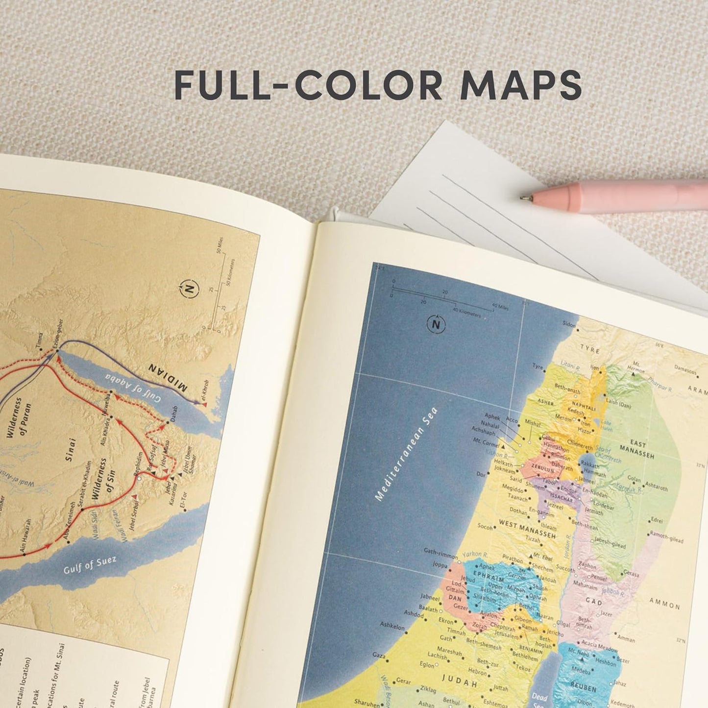 CSB Notetaking Bible, Hosanna Revival Edition - Lemon Cloth Over Board