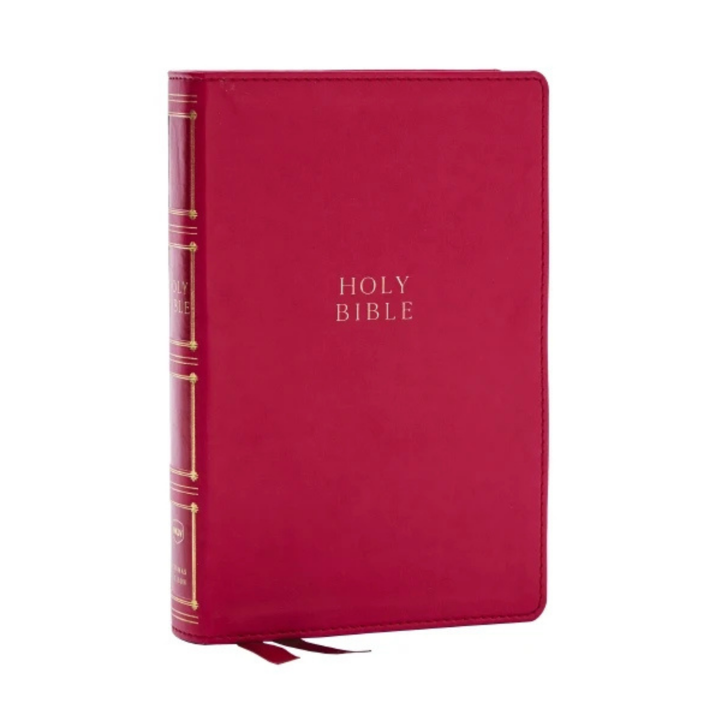 NKJV Compact Center-Column Reference Bible, Leathersoft