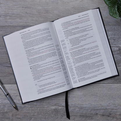 NKJV Single-Column Reference Bible, Verse-by-verse