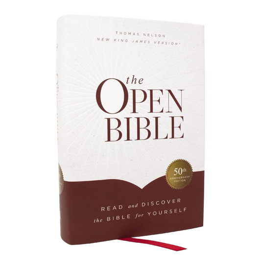 NKJV The Open Bible: Read and Discover the Bible for Yourself