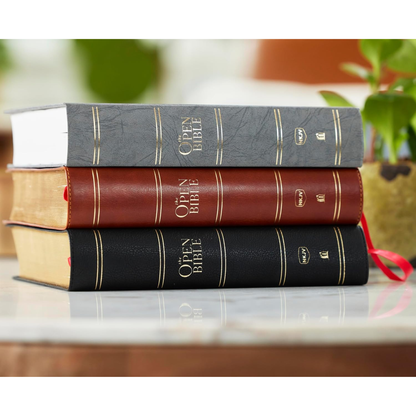 NKJV The Open Bible: Read and Discover the Bible for Yourself