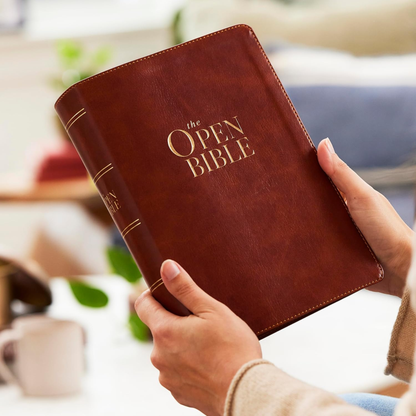 NKJV The Open Bible: Read and Discover the Bible for Yourself