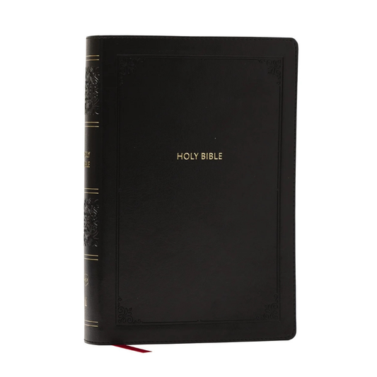 NKJV Giant Print End-of-Verse Reference Bible, Leathersoft