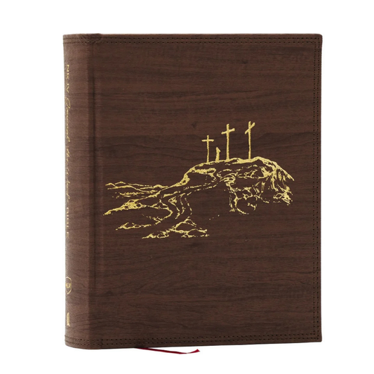NKJV, Journal the Word Reference Bible, Brown Leathersoft