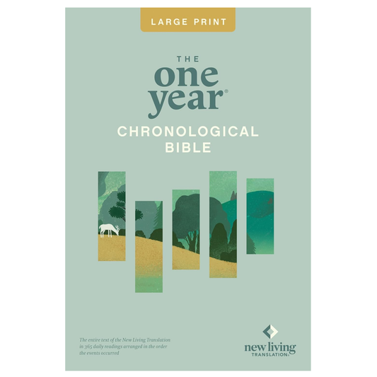 NLT, The One Year Chronological Bible, Large Print Thinline Edition