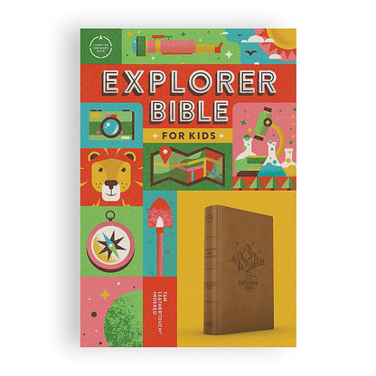 CSB Explorer Bible for Kids, LeatherTouch
