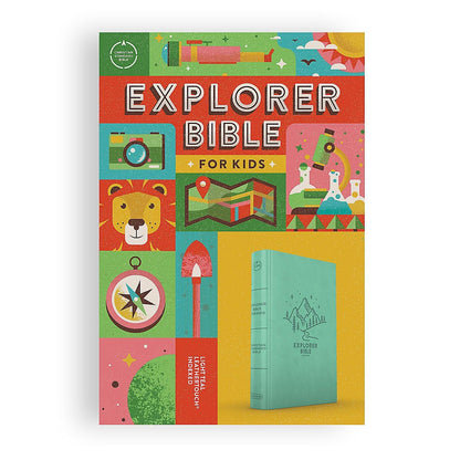 CSB Explorer Bible for Kids, LeatherTouch