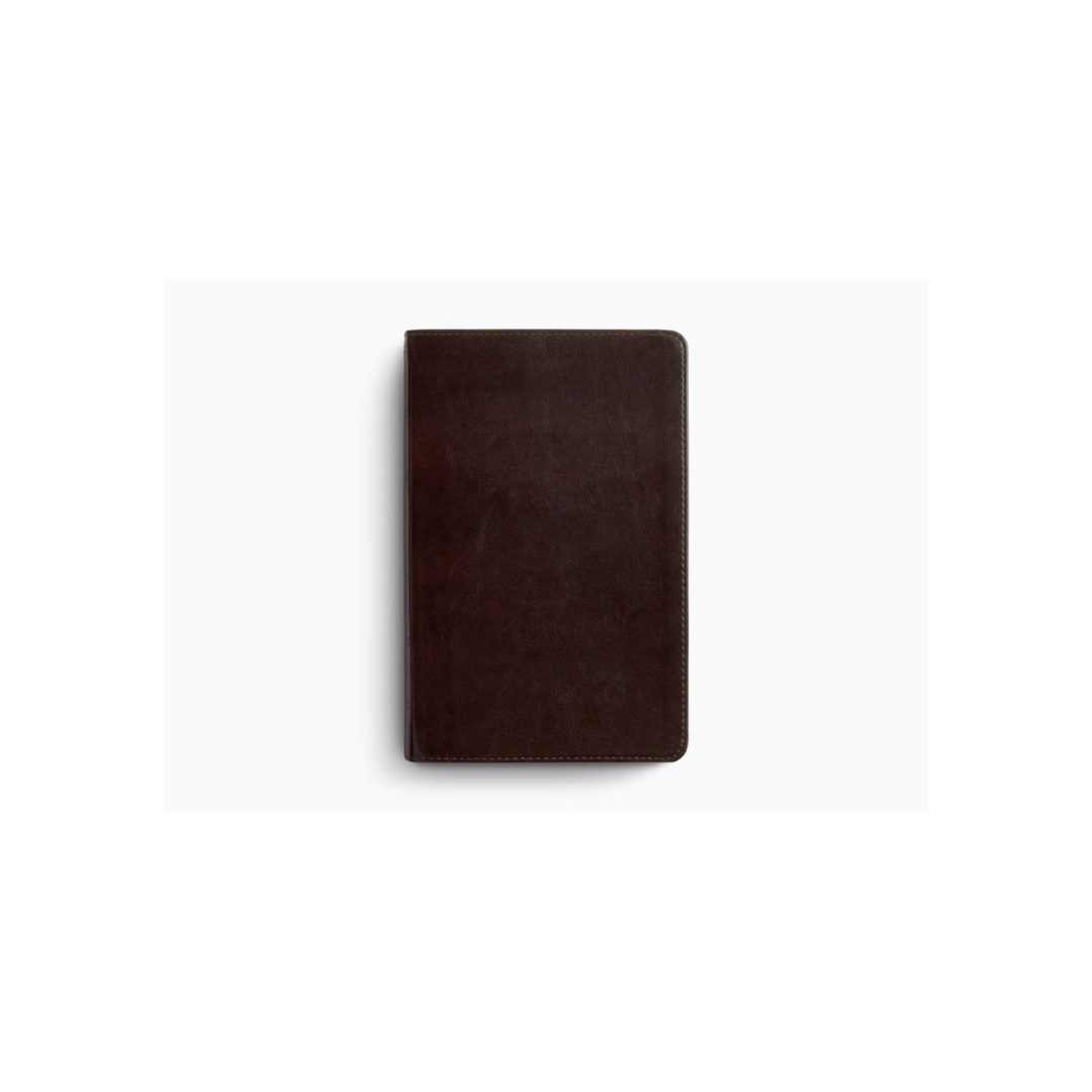ESV Large Print Personal Size Bible, TruTone®, Mahogany