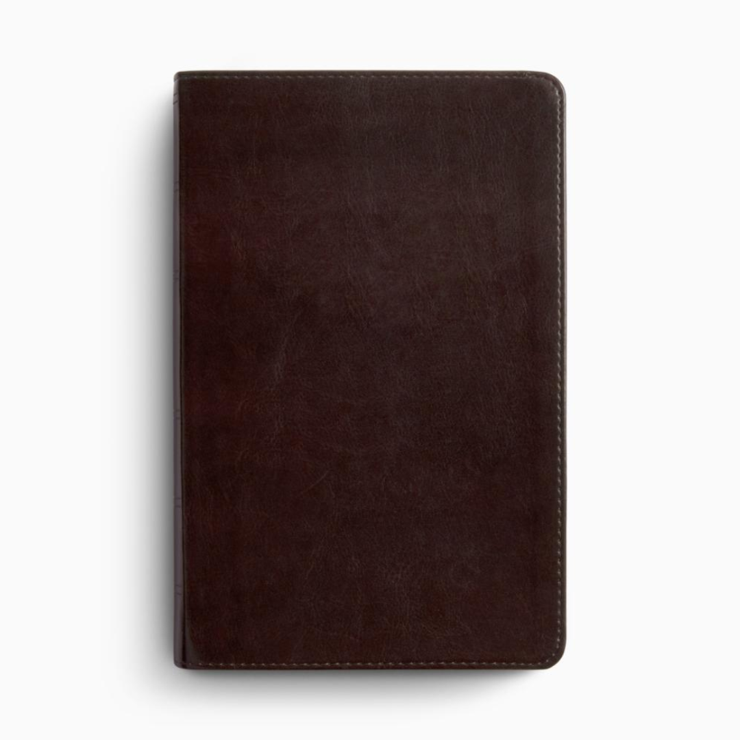 ESV Large Print Personal Size Bible, TruTone®, Mahogany