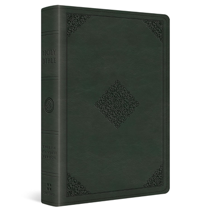 ESV Personal Reference Bible (Quiet Forest, Green, Ornament Design)