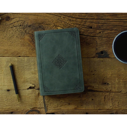 ESV Personal Reference Bible (Quiet Forest, Green, Ornament Design)