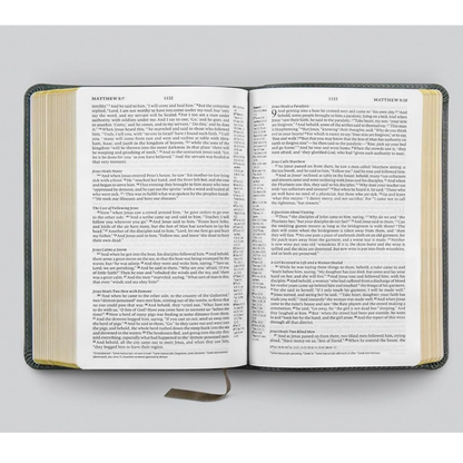 ESV Personal Reference Bible (Quiet Forest, Green, Ornament Design)