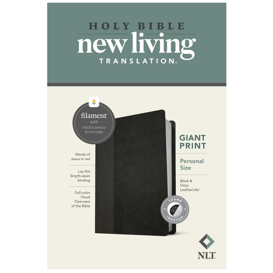 NLT Personal Size Giant Print Bible