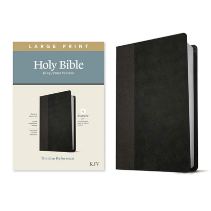 KJV Large Print Thinline Reference Bible, Filament Enabled